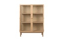 UNIQUE Furniture Elba üveges szekrény 140cm