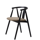 UNIQUE Furniture Relate fekete tölgy szék - latte