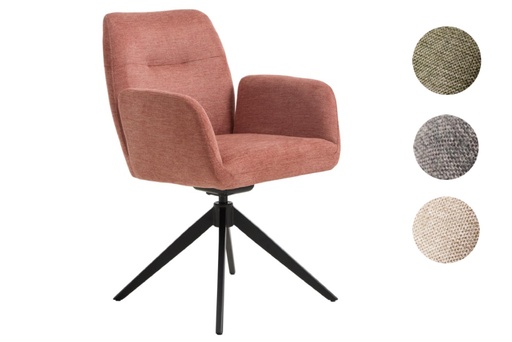 [unique 5493] UNIQUE Furniture Roxana forgós szék